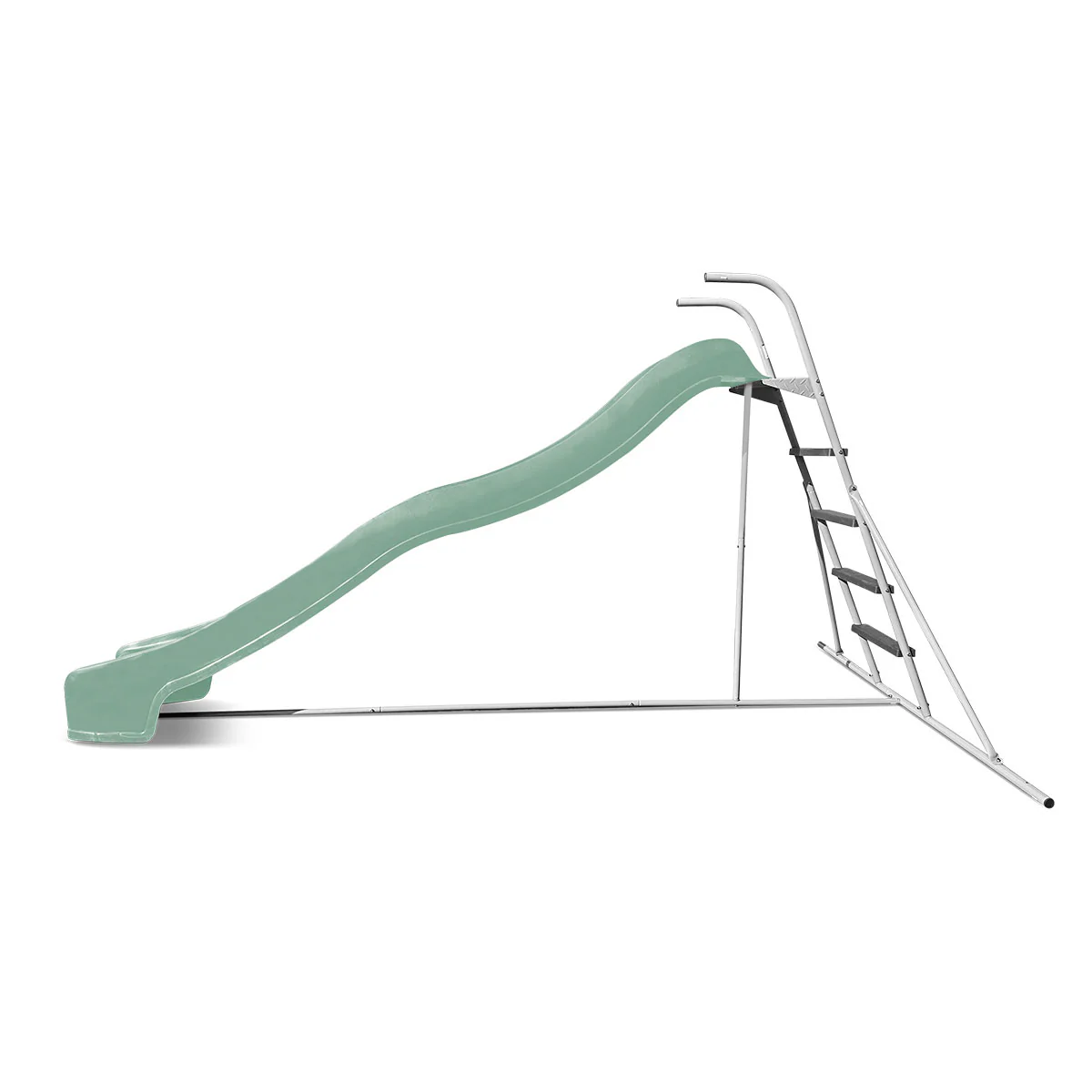3m Slippery Slide With Pastel Green Slide - Image 4