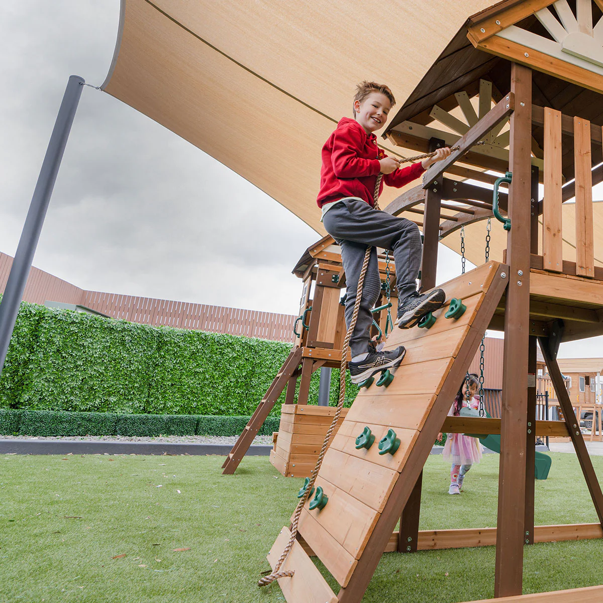 Armadale Swing Set & Playground with Two 2.2m Slide (Blue) - Image 6