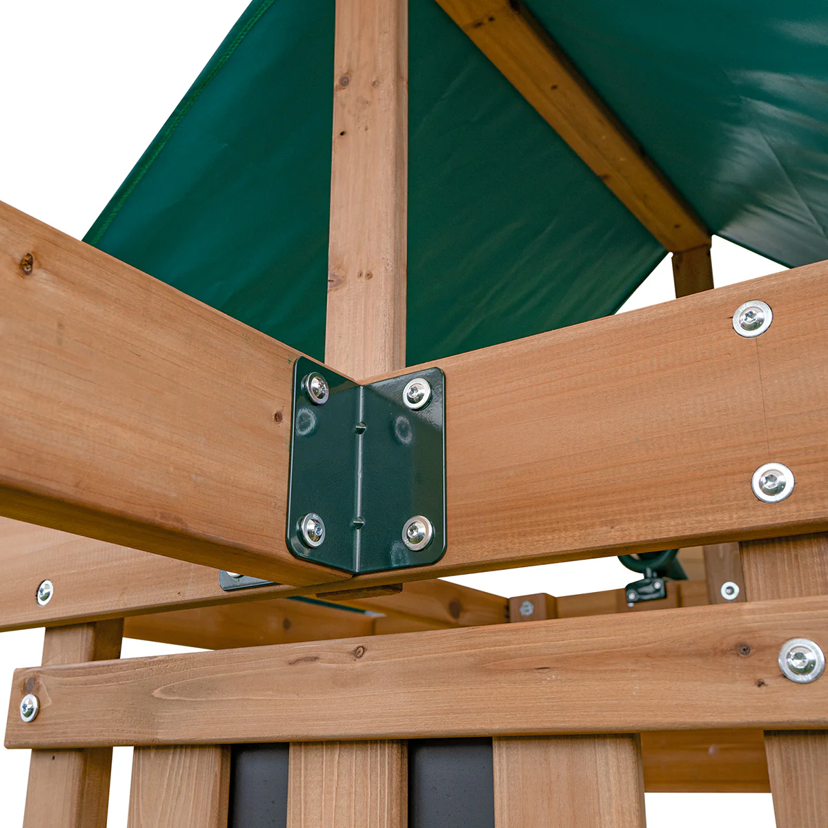 Birmingham Swing Set & Playground with 2.2m Slide (Pastel Green) - Image 10