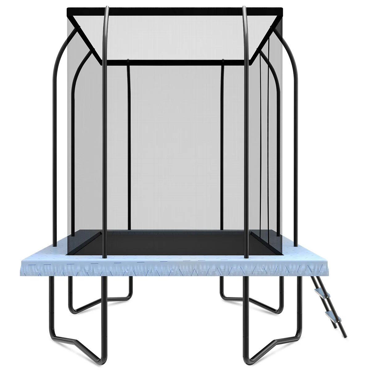 BounceZone M Rectangular Spring Trampoline Set - Image 3
