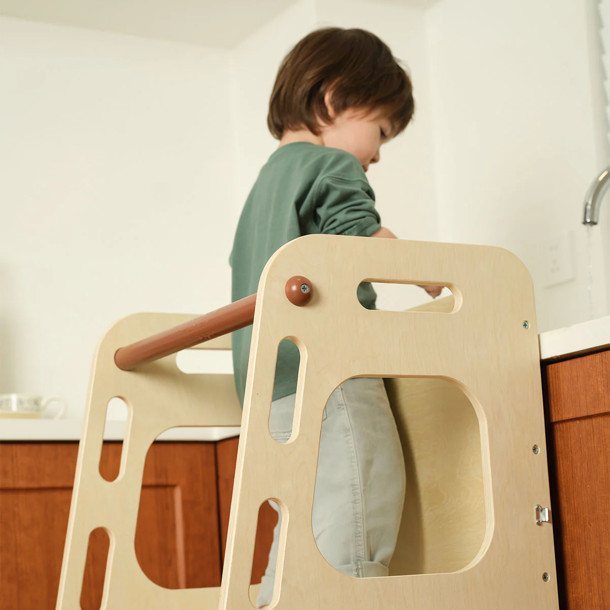 Convertible Helper Learning Tower & Table by Classic World - Image 5
