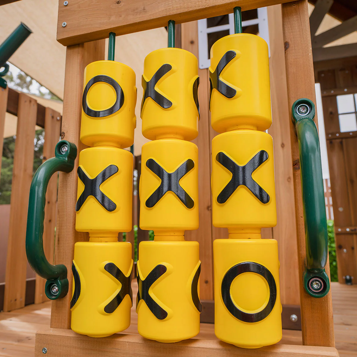 Coventry Swing Set & Playground with 2.2m Slide (White) - Image 10