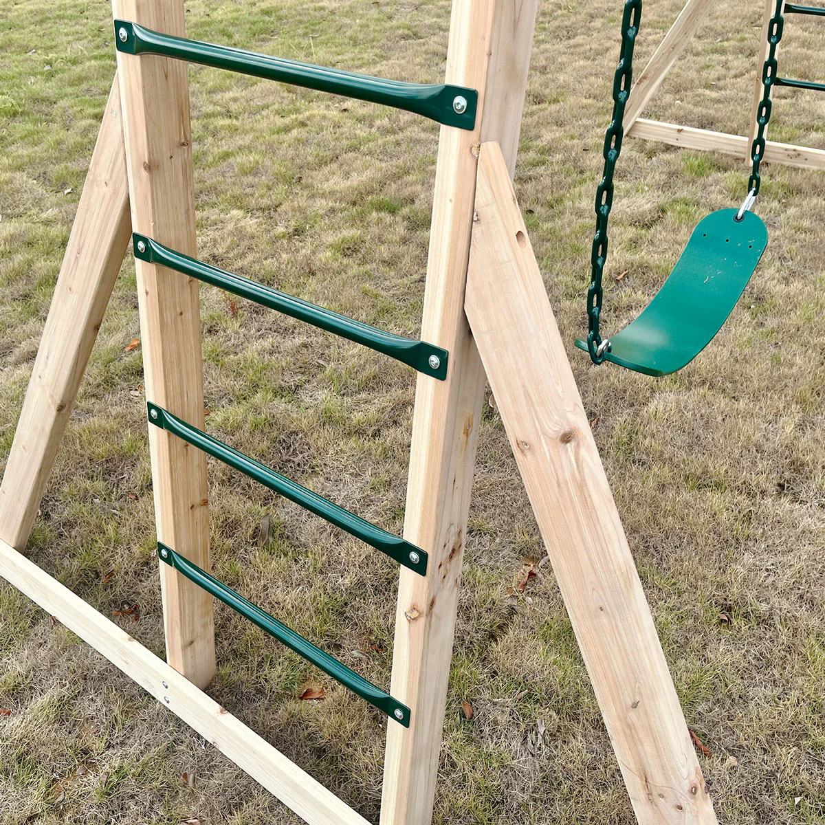 Daintree 2-in-1 Monkey Bars & Swing Set - Image 11