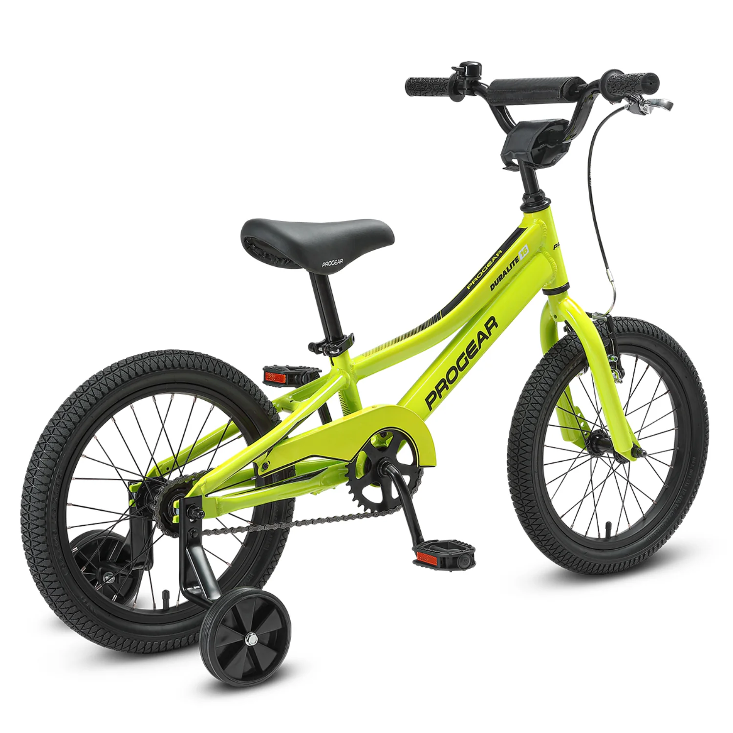 DuraLite Kids Bike 16" - Green - Image 5