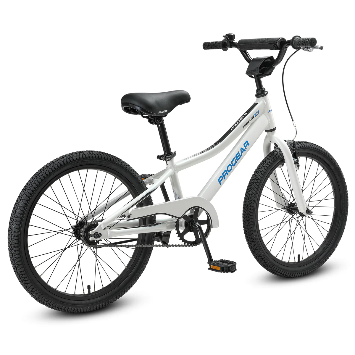 DuraLite Kids Bike 20" - Pearl White - Image 3
