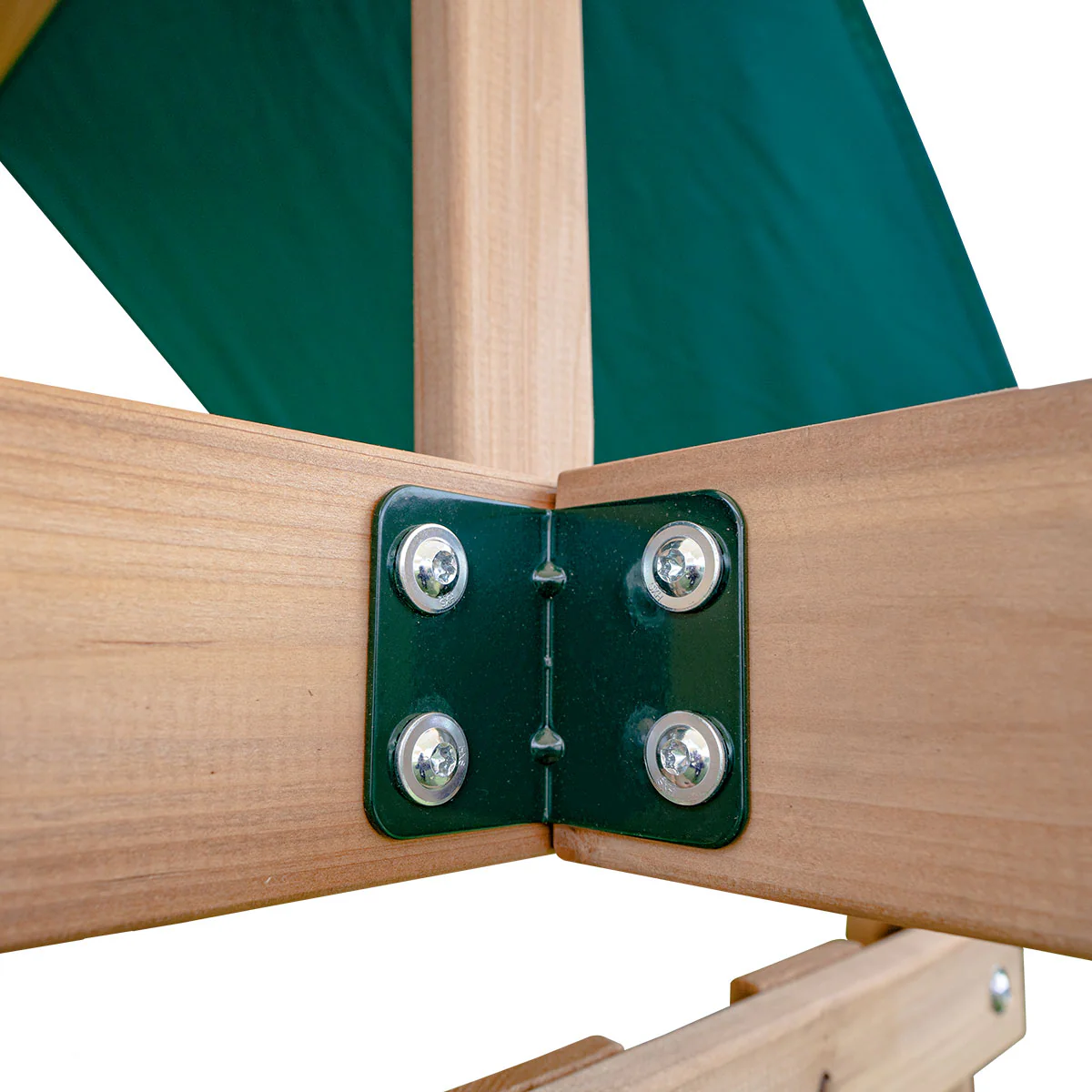 Greenvale Swing Set & Playground with 1.8m Slide (Green) - Image 6