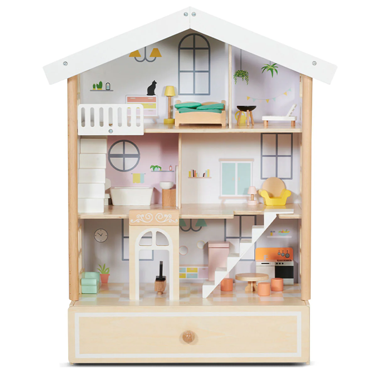 Happy Villa Dollhouse by Classic World - Image 7