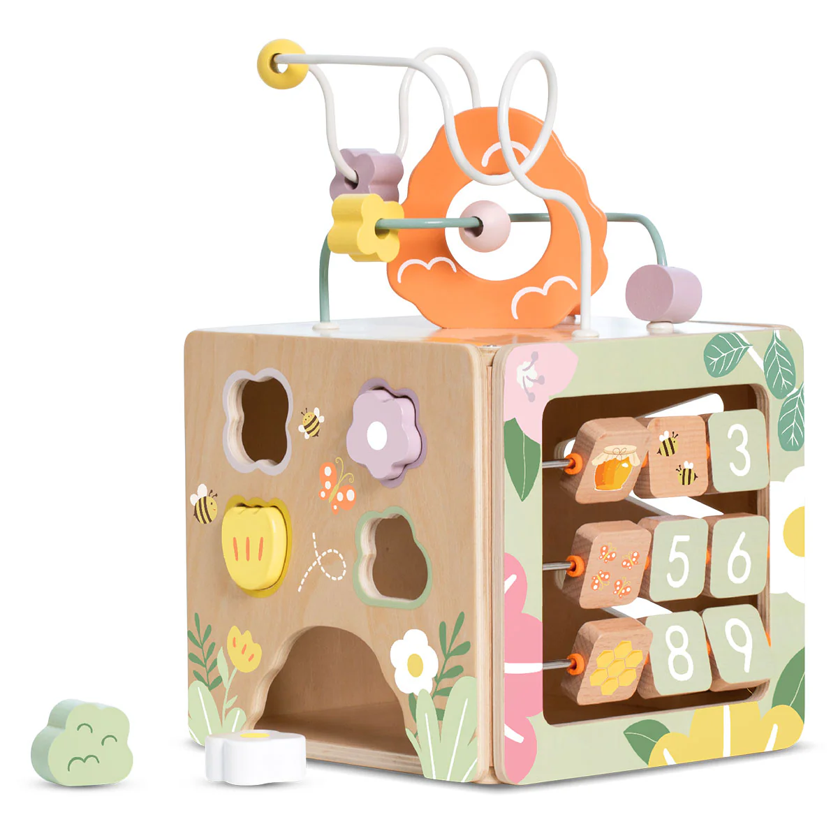 Honeybee Activity Cube by Classic World - Image 3