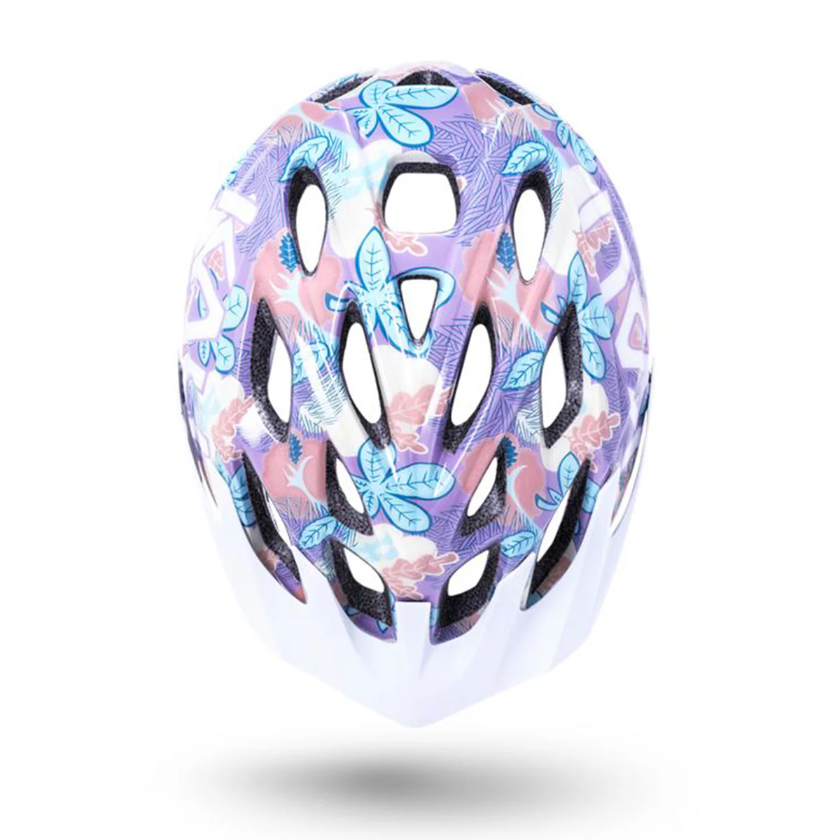 Kali Chakra Youth Kids Helmet - Flora Gloss Purple (52-57cm) - Image 2