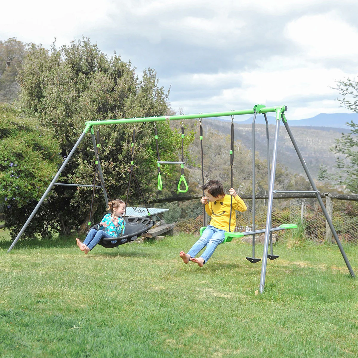 Lynx Metal Swing Set - Image 3