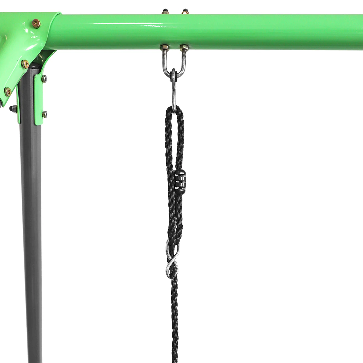 Lynx Metal Swing Set with Slide - Image 7