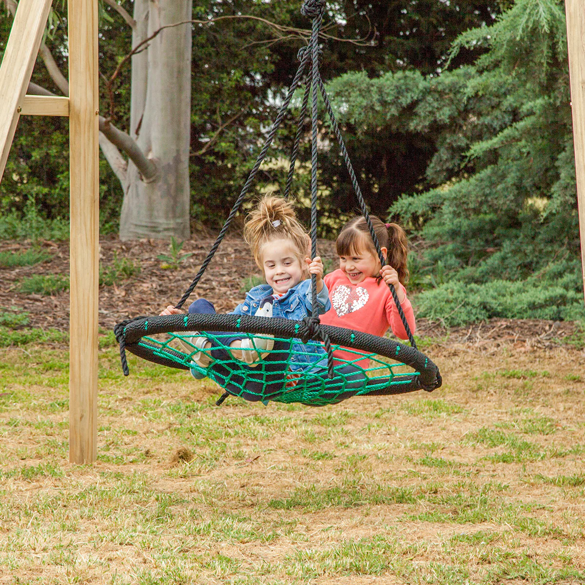 Oakley Swing Set with 1m Spidey Web Swing - Image 3