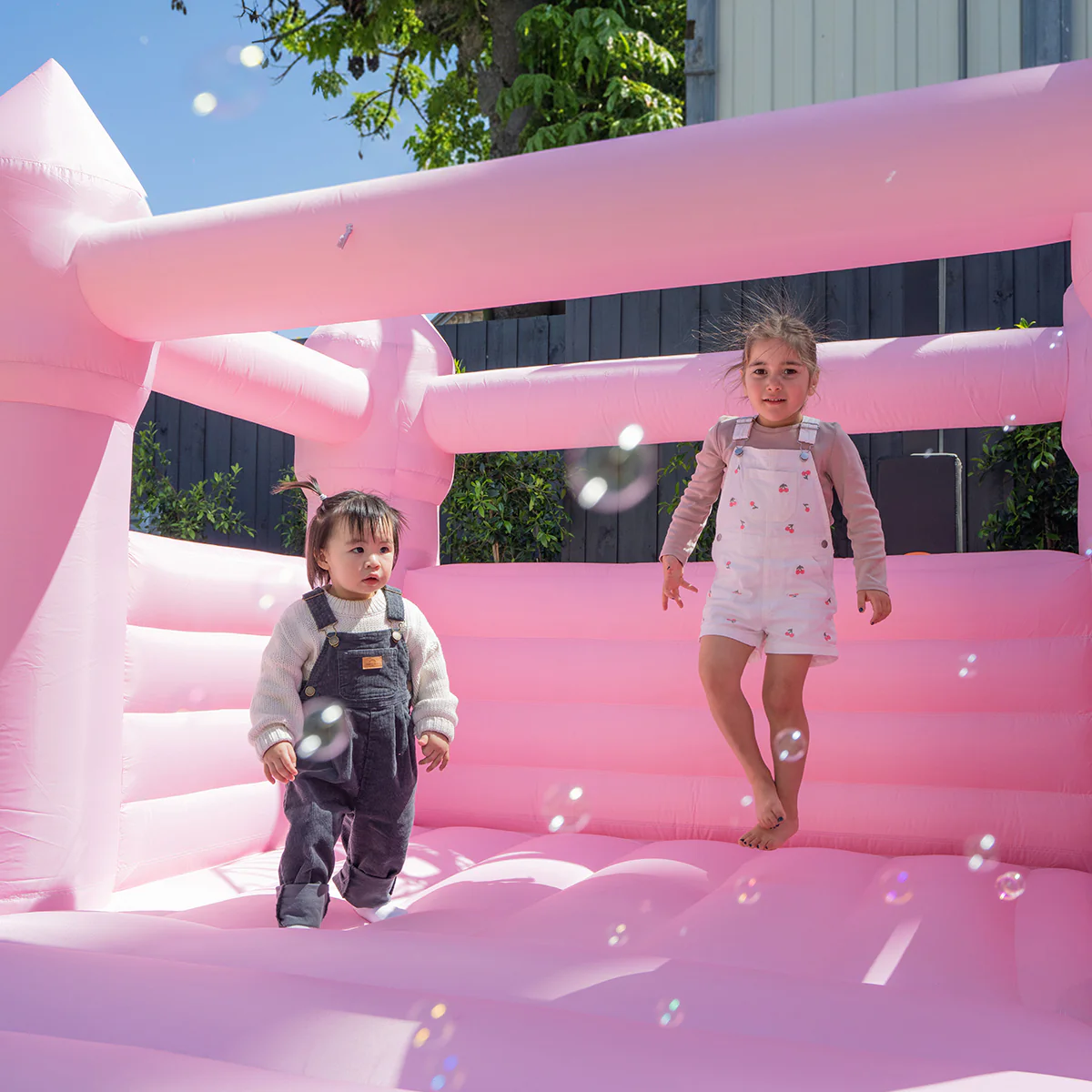 Palace Jumping Castle - Pastel Pink - Image 3