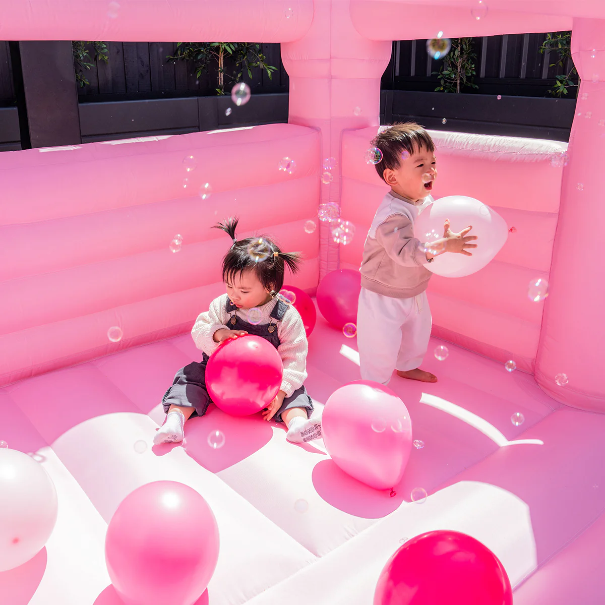 Palace Jumping Castle - Pastel Pink - Image 5