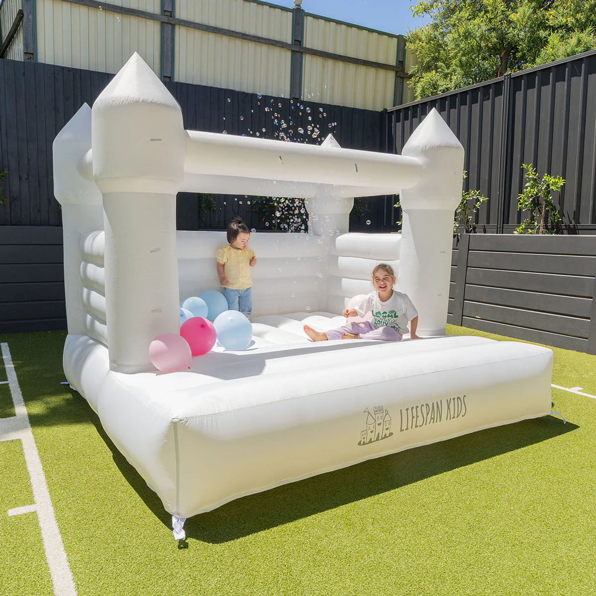 Palace Jumping Castle - White - Image 3