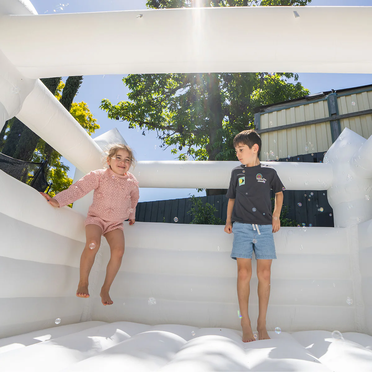 Palace Jumping Castle - White - Image 5