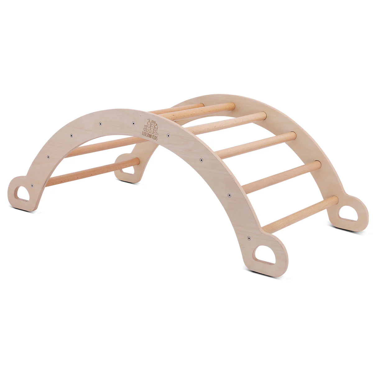Pikler Climbing Frame Package with Slide, Arch & Triangle - Image 4