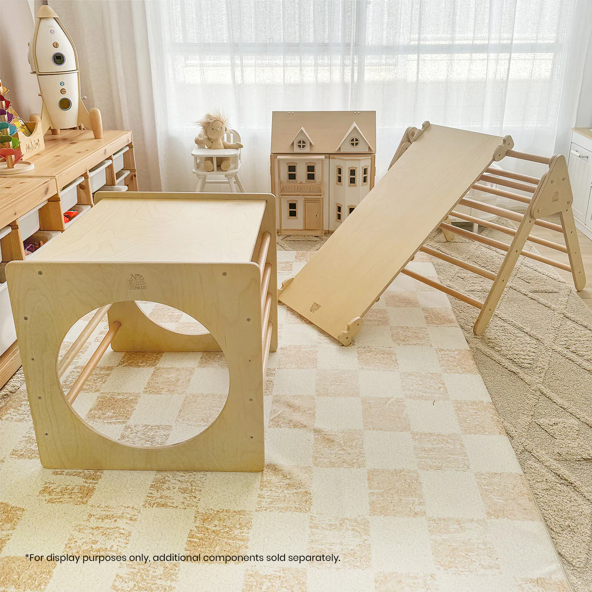 Pikler Climbing Frame Package with Slide & Triangle - Image 8