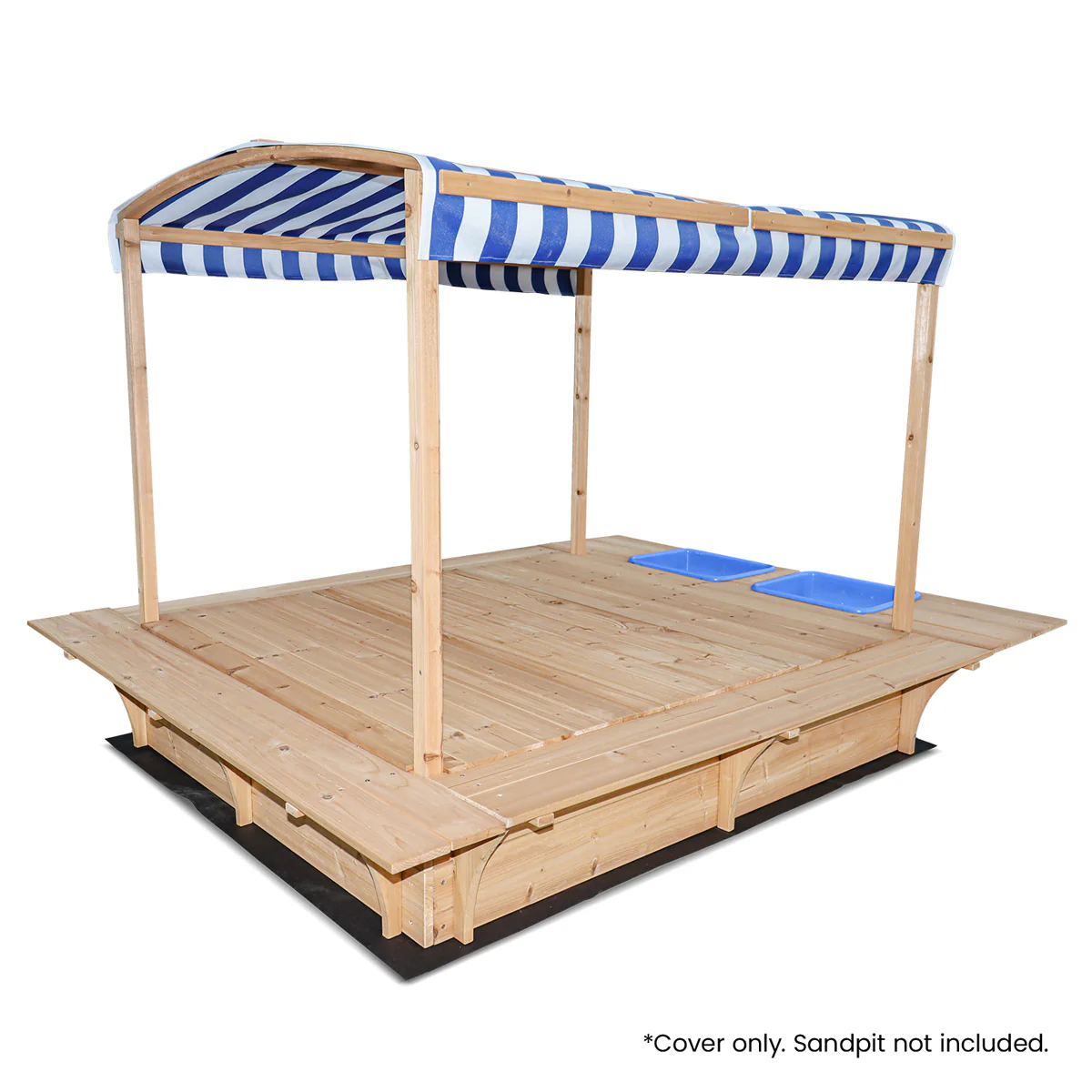 Playfort Sandpit Wooden Cover Only - Image 5