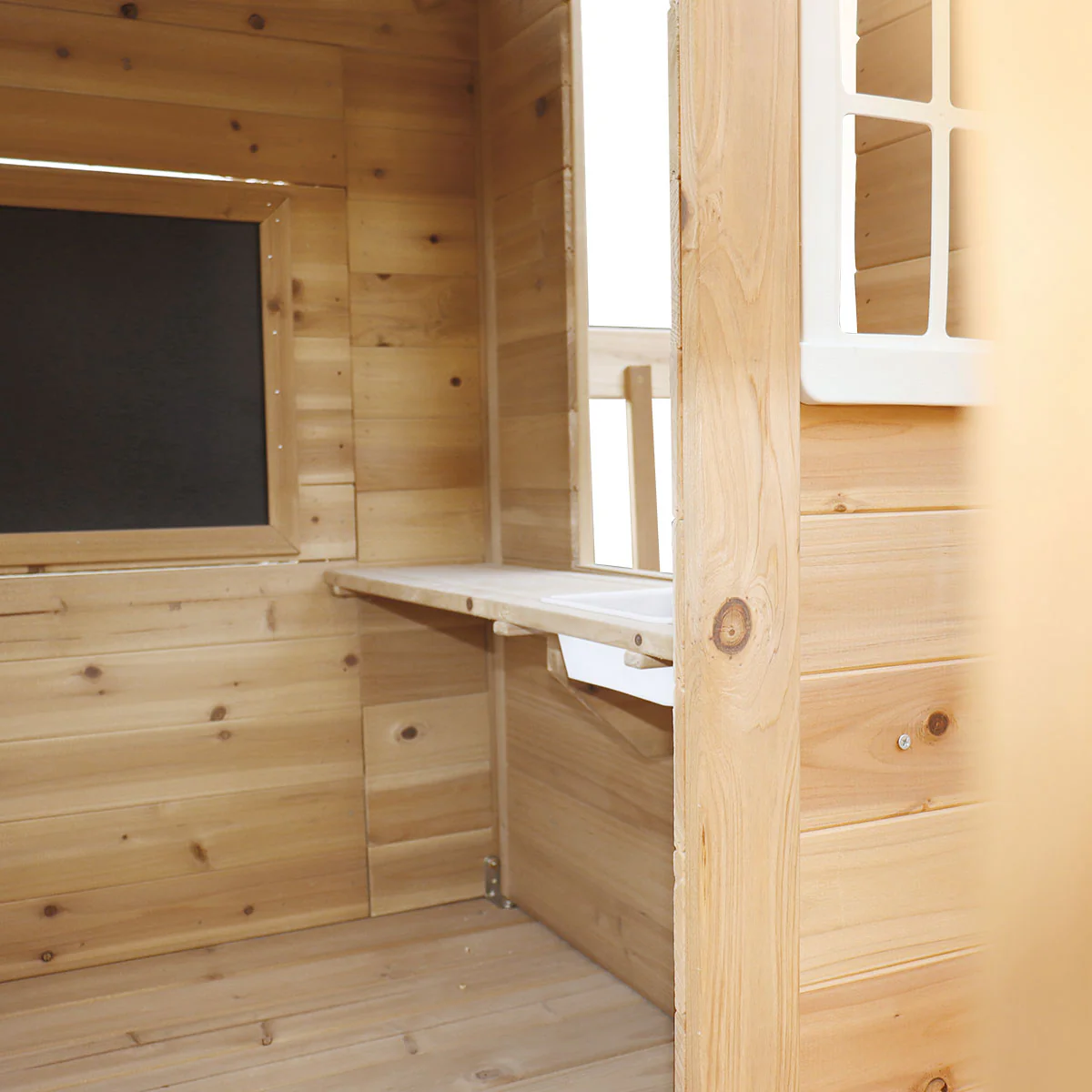 Silverton Cubby House with 1.8m Slide (Blue) - Image 5