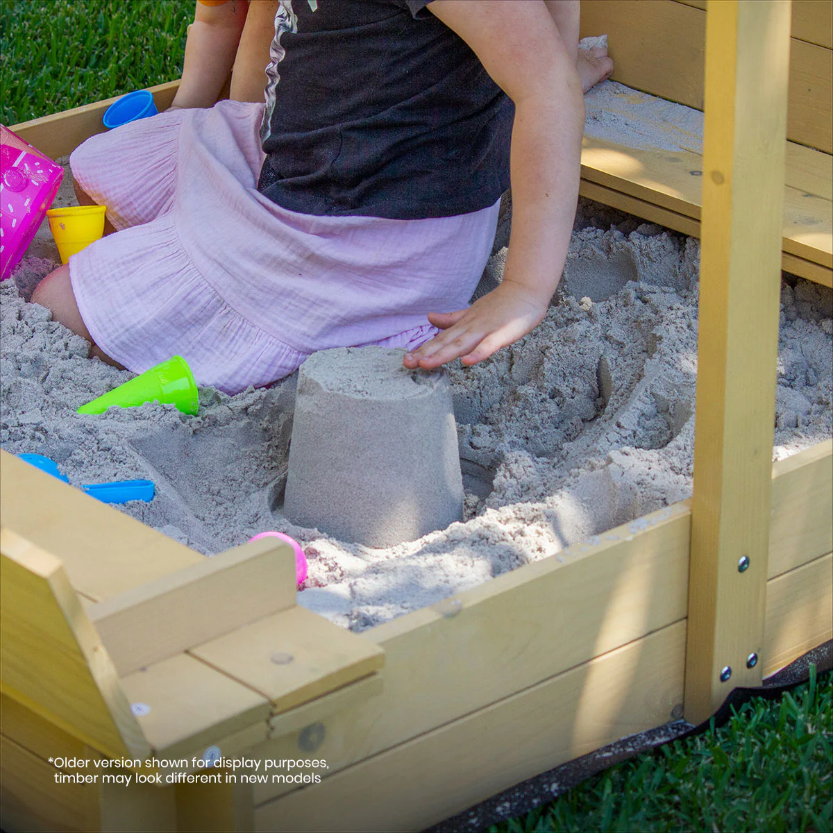 Skipper Sandpit with Canopy - Image 5