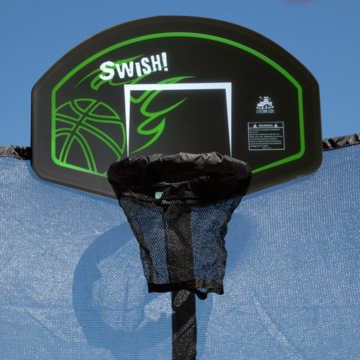 Swish Trampoline Basketball Ring (HyperJump P/2/3/4 Compatible) - Image 3