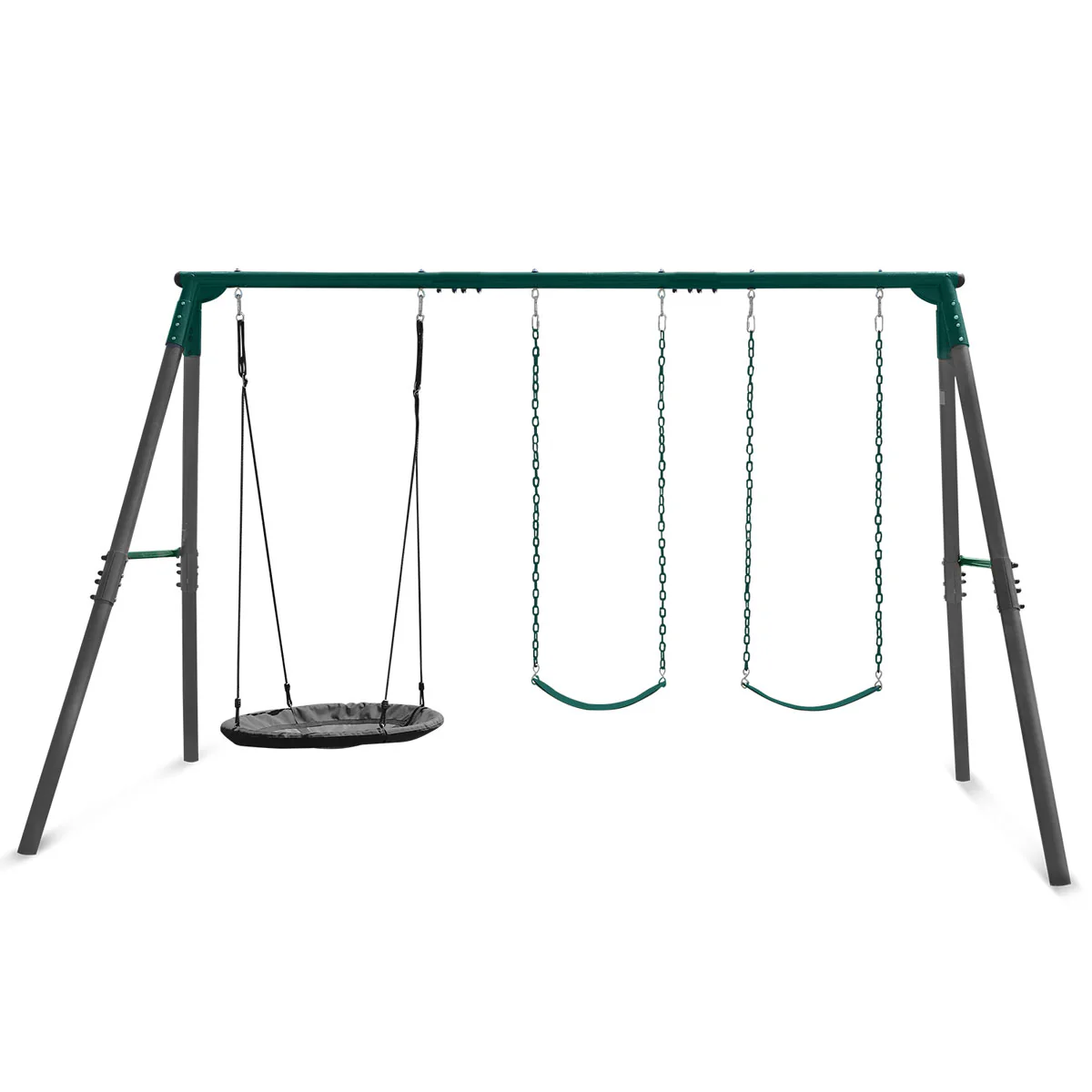 Titan Commercial Steel Swing Set - Image 3