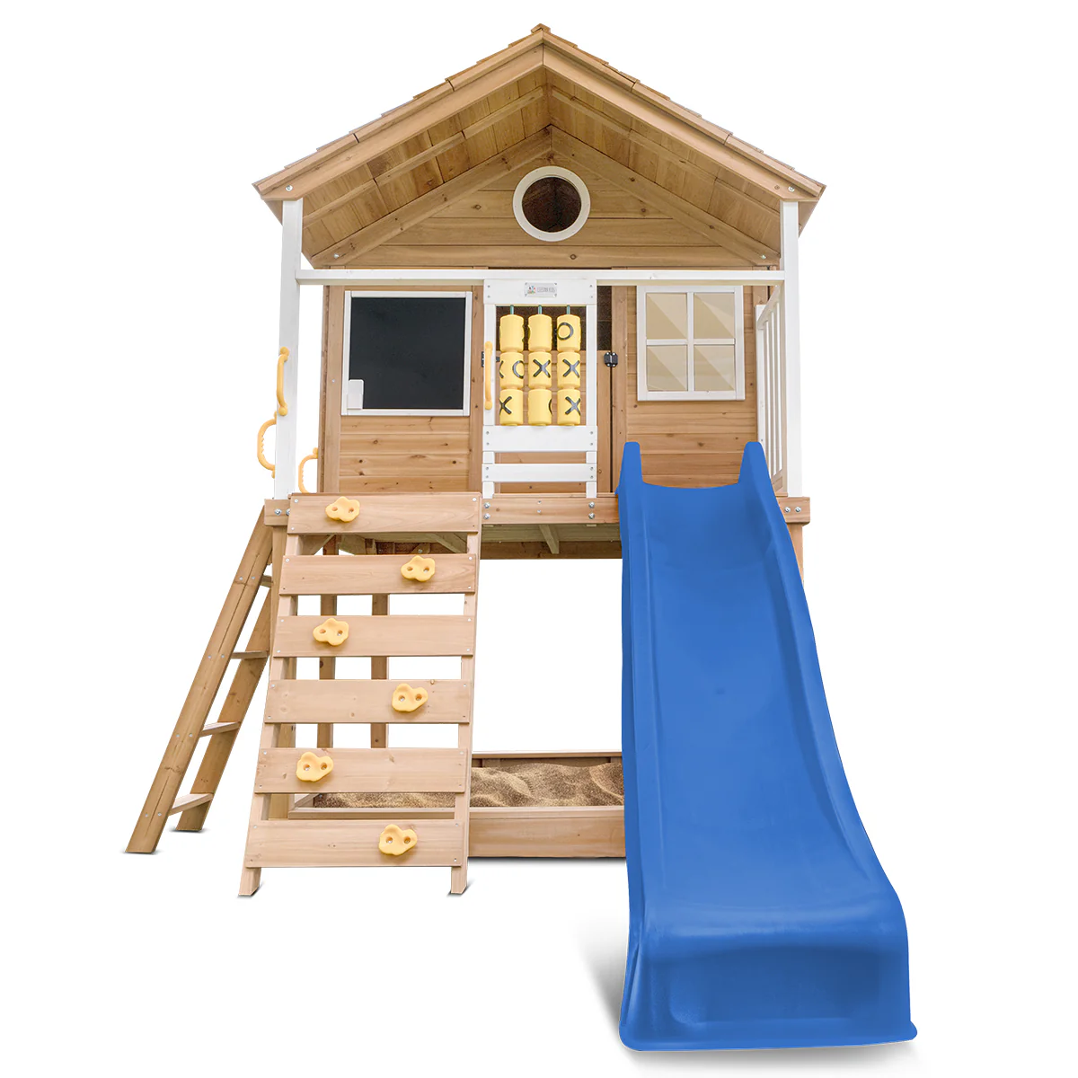 Warrigal Cubby House with 2.2m Slide (Blue) - Image 2