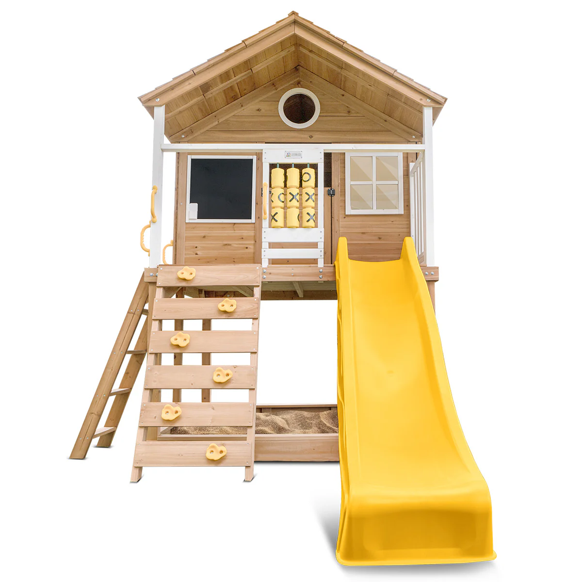 Warrigal Cubby House with Yellow Slide - Image 12