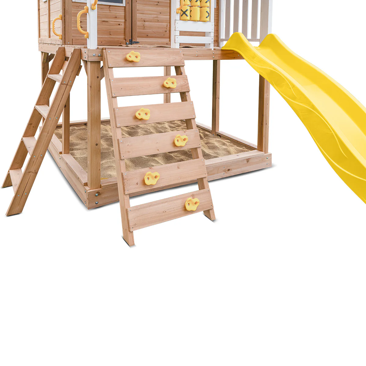 Warrigal Cubby House with Yellow Slide - Image 14
