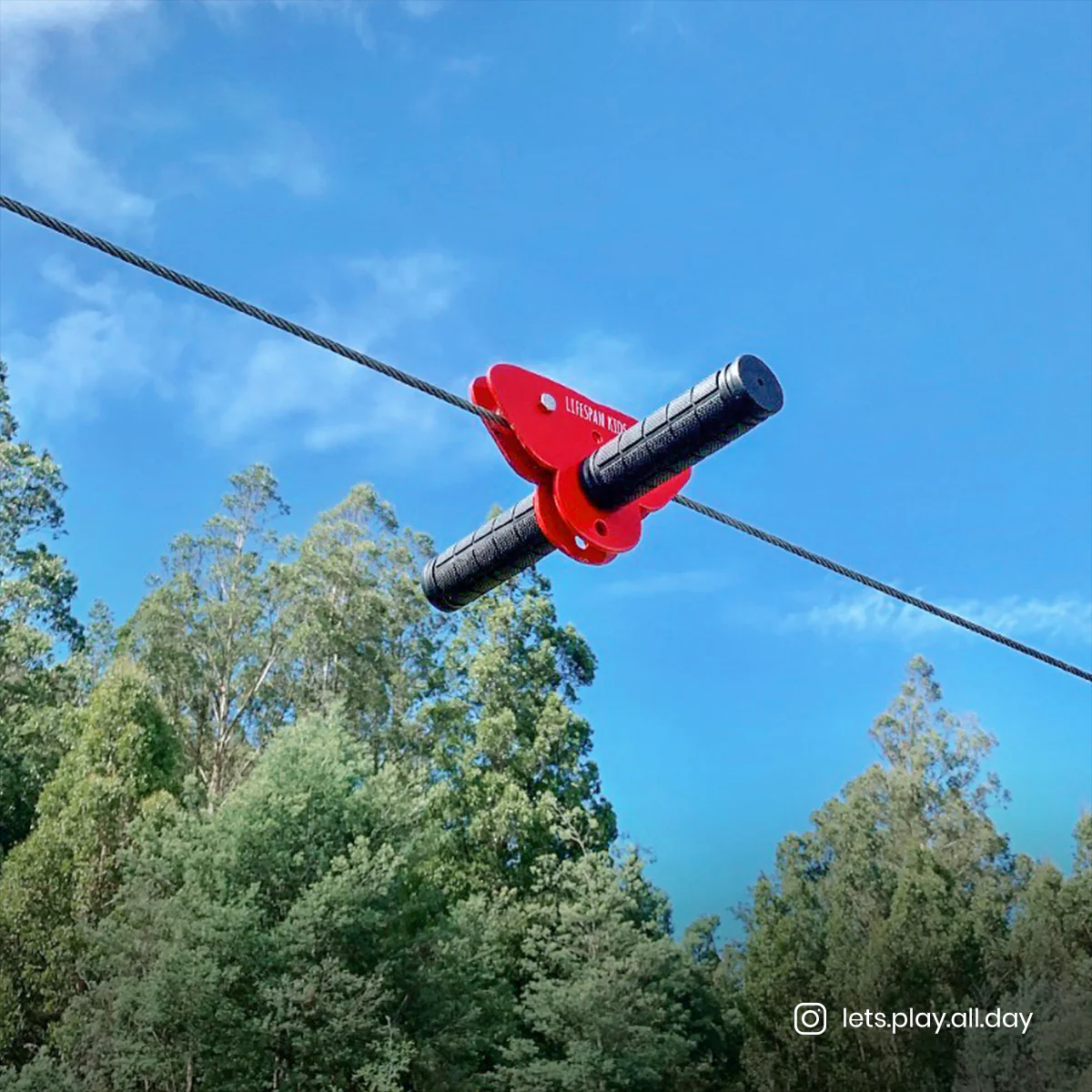 Woomera Flying Fox Kit with Monkey Swing - Image 6