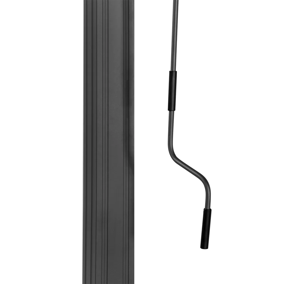 Yardtopia Elmont 3m x 3m Aluminium Adjustable Louvre Pergola (Charcoal Grey) - Image 8